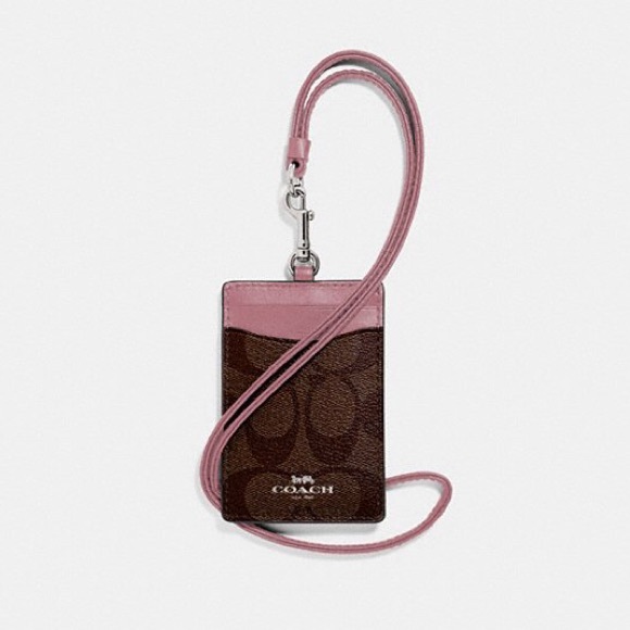 Coach Accessories - Just In 🆕 Coach Signature Lanyard ID Holder